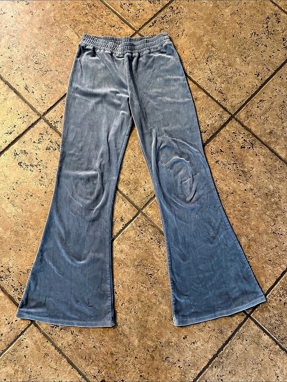 Hollister Ultra High-Rise Wide Leg Pants in Blue Size Small